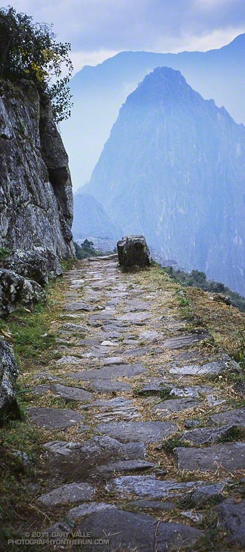 Inca Trail Above Machu Picchu